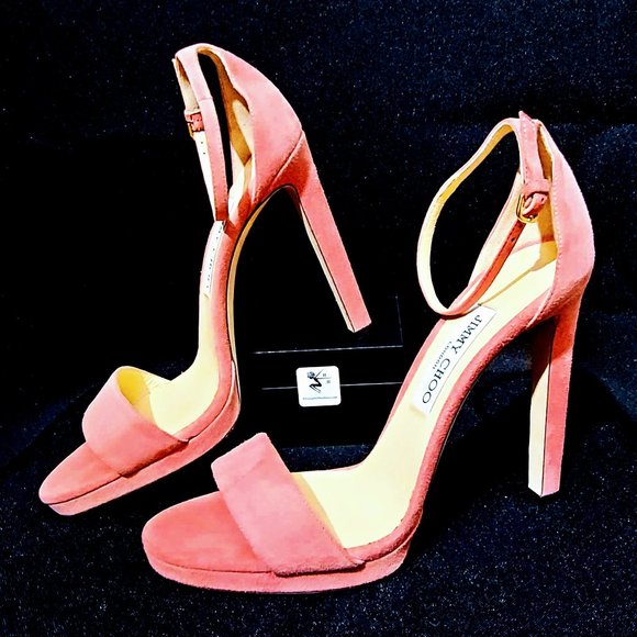🆕Jimmy Choo Ballet Pink Platform Sandal size 39.5 - Picture 5 of 13